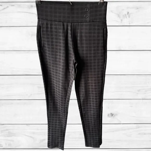 110. Conceited Slim Leg Stretch Dress Slacks Tummy Control Book Smart Size XS - Picture 3 of 8